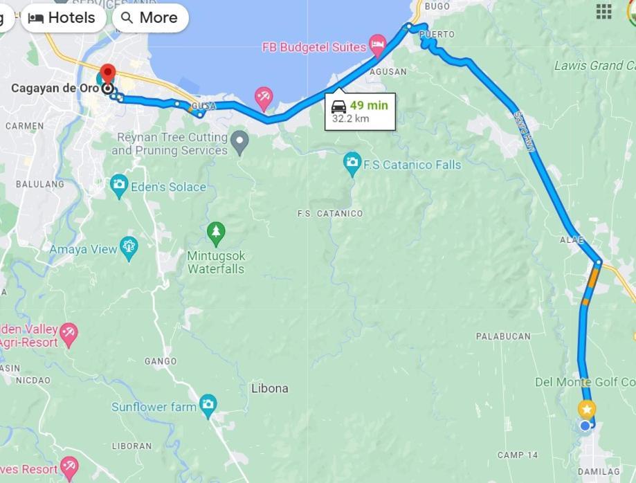 Concetta Tourist Inn Manolo Fortich Kültér fotó